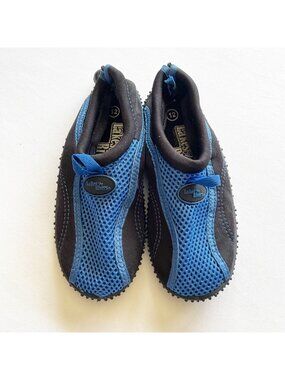 Lake N Rivers Kids Blue Black Water Shoes size 12 Mesh Non Slip